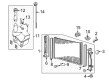 2005 Pontiac GTO Radiator Hose Diagram - 92191410