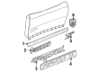 1995 Pontiac Firebird Door Moldings Diagram - 10166786