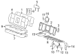 2011 Chevy Silverado 1500 Body Mount Hole Plug Diagram - 25799097