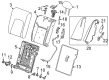 2019 Buick Regal TourX Seat Cushion Pad Diagram - 39119140