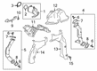 2019 Cadillac CT6 Exhaust Hanger Diagram - 84007102