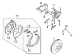 2006 Chevy Trailblazer Brake Pad Diagram - 89027184