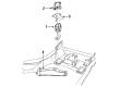 1991 Chevy Corvette Engine Mount Bracket Diagram - 14104624