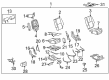 2008 Chevy Suburban 2500 Seat Cushion Pad Diagram - 22771039