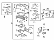 2013 GMC Sierra 1500 Center Console Diagram - 20943716