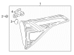 2018 GMC Acadia Tail Light Diagram - 84697833