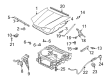 2003 Chevy Impala Weather Strip Diagram - 10250195