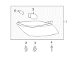 Saturn Sky Back Up Light Diagram - 25854809