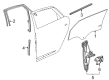 2016 Chevy Impala Door Seal Diagram - 23275371