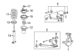 2008 Chevy Tahoe Coil Springs Diagram - 25876861