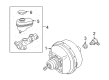 Buick Rainier Brake Master Cylinder Diagram - 19209266