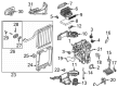 Cadillac CT5 Evaporator Diagram - 85558394