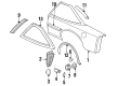 Chevy Lumina Door Moldings Diagram - 10176714