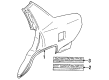 1993 Buick LeSabre Emblem Diagram - 25544632