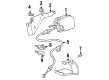 2001 Oldsmobile Aurora Throttle Cable Diagram - 25731926