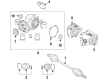 2015 Cadillac SRX Axle Shaft Diagram - 22824228