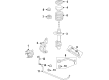 2008 Pontiac G8 Sway Bar Bracket Diagram - 92257368