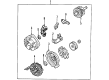 1988 Cadillac Allante Alternator Bearing Diagram - 10474532