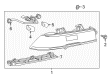 Chevy Camaro Tail Light Diagram - 23489170