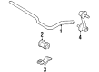 2001 Chevy Prizm Sway Bar Bracket Diagram - 94852982