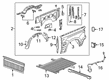 2019 Chevy Silverado 1500 Chassis Wiring Harness Connector Diagram - 84401726