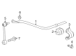 2016 Cadillac CTS Sway Bar Kit Diagram - 23306758