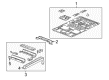 Saturn Floor Pan Diagram - 15224198