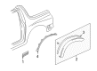 Chevy Tracker Door Moldings Diagram - 30022992