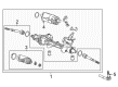 2017 Chevy Volt Rack And Pinion Diagram - 84676203