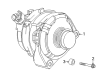 2020 Chevy Silverado 2500 HD Alternator Diagram - 13552633