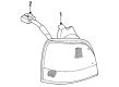 1994 Saturn SW2 Tail Light Diagram - 21095296