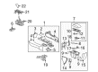 2008 Buick LaCrosse Shift Cable Diagram - 25940465