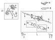 2012 GMC Yukon Rack And Pinion Diagram - 20870559