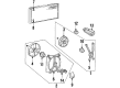 1996 Oldsmobile Cutlass Supreme Fan Motor Diagram - 88890735