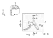 Pontiac Vibe Brake Proportioning Valve Diagram - 19205300