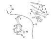 2005 Cadillac STS Wiper Blade Diagram - 22840632