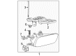 Chevy Silverado 3500 Fog Light Diagram - 19433555