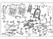 Buick LaCrosse Seat Cushion Pad Diagram - 26205752