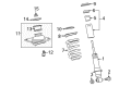 2014 Chevy Camaro Coil Springs Diagram - 20953581