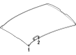 1996 Oldsmobile Achieva Door Handle Diagram - 22641462