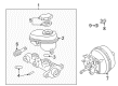 Chevy Monte Carlo Brake Master Cylinder Diagram - 19209261