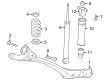 2021 Chevy Trailblazer Axle Shaft Diagram - 42821860