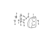 Oldsmobile Bravada Back Up Light Diagram - 15131575