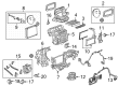 2021 Cadillac Escalade ESV A/C Expansion Valve Diagram - 84835412