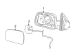 Chevy HHR Side View Mirrors Diagram - 25848554