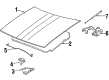 1984 Buick Skyhawk Lift Support Diagram - 22538887