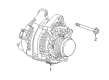 2021 Cadillac CT5 Alternator Diagram - 13540593