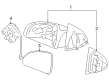 2005 Chevy Cobalt Mirror Cover Diagram - 25831894