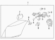 2009 Cadillac XLR Hid Bulb Ballast Diagram - 89025124