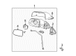 2014 GMC Terrain Mirror Cover Diagram - 20826666